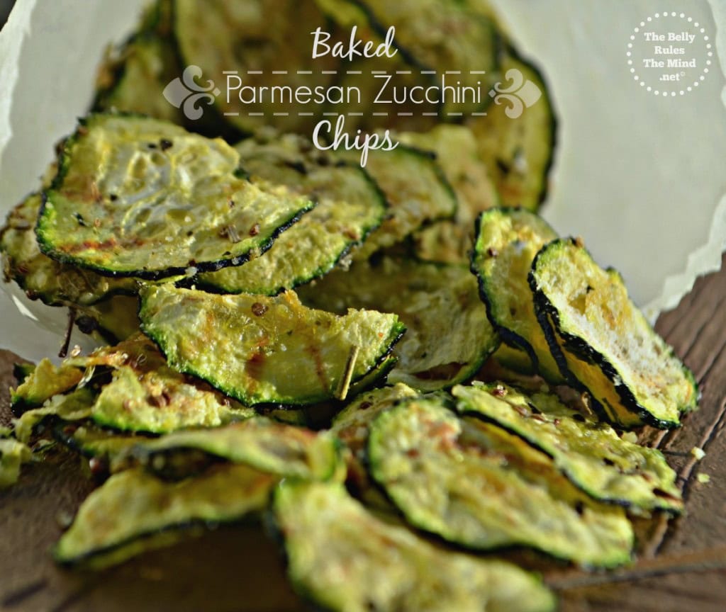baked zucchini chips