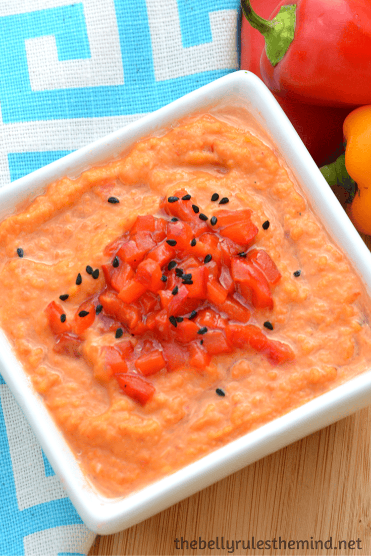  Roasted Bell Pepper Hummus