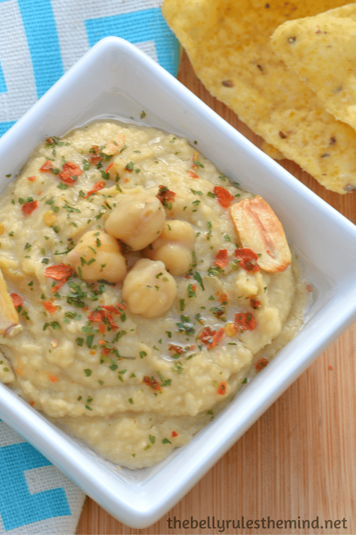Garlicky Hummus