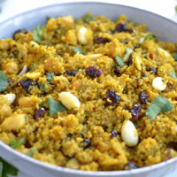 one minute curried quinoa pilaf__ pulav (2)