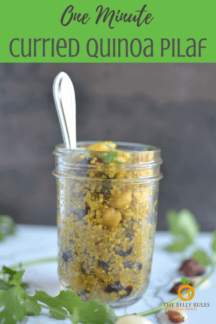 nstainstant pot curried quinoa pilaf (