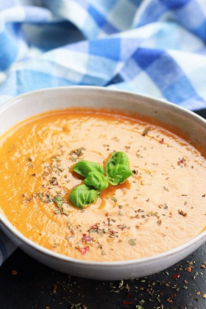 Tomato Basil soup recipe