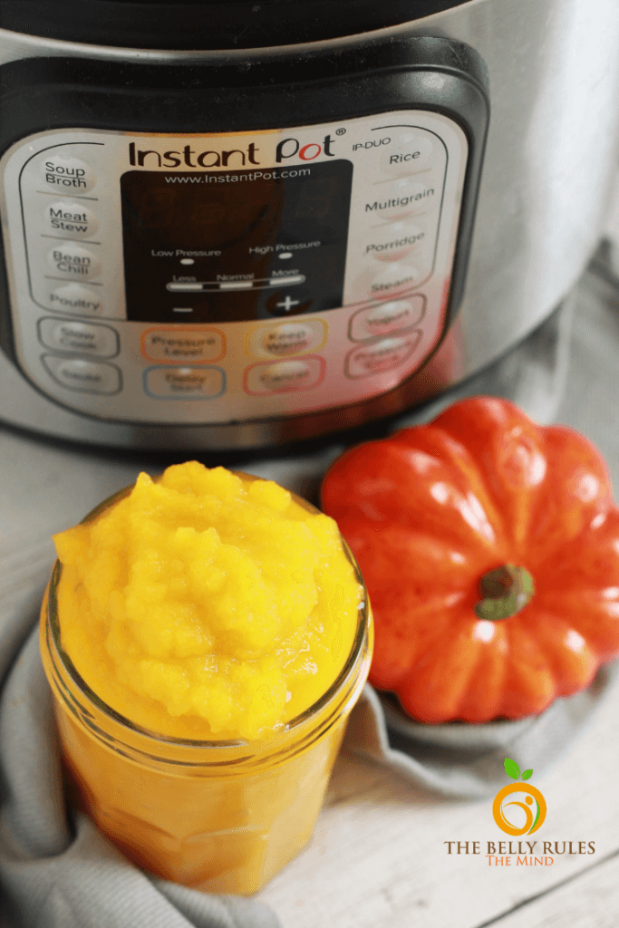 homemade pumpkin puree in instant pot