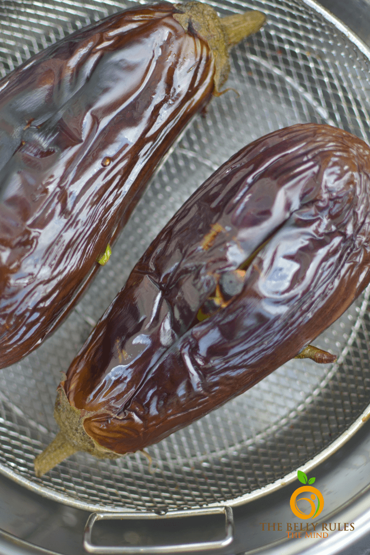 Baingan ka Bartha - Smoky Eggplant