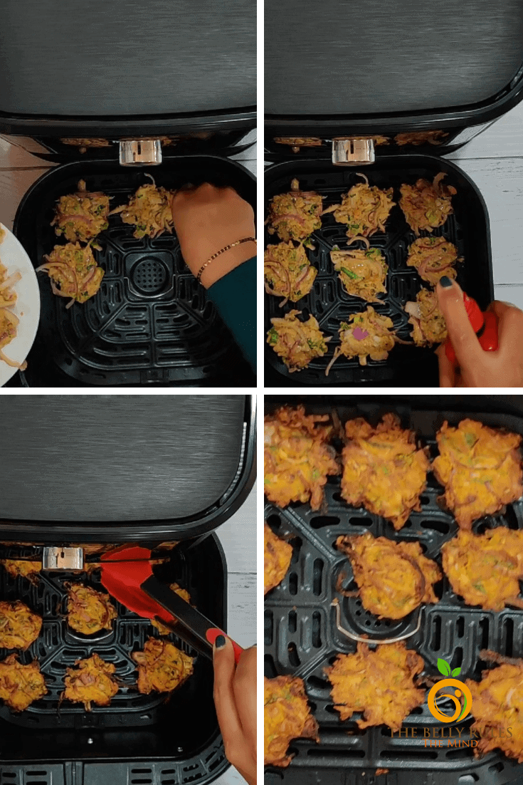 air fryer onion bhaji
