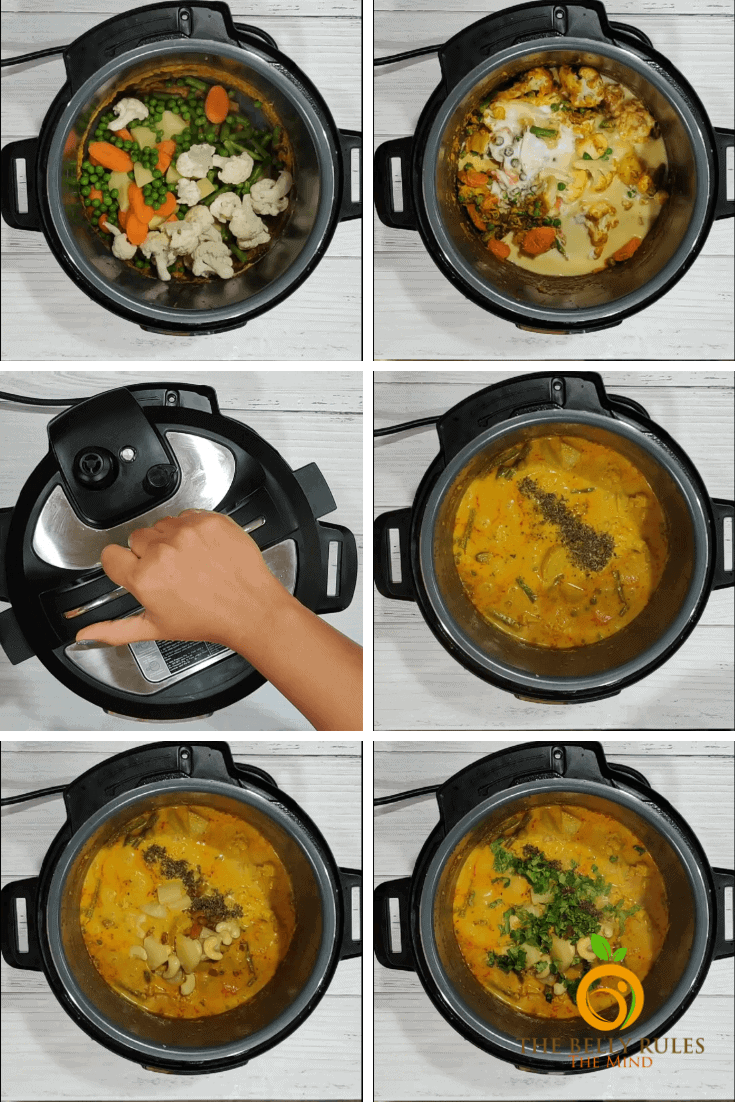 navratan korma step by step