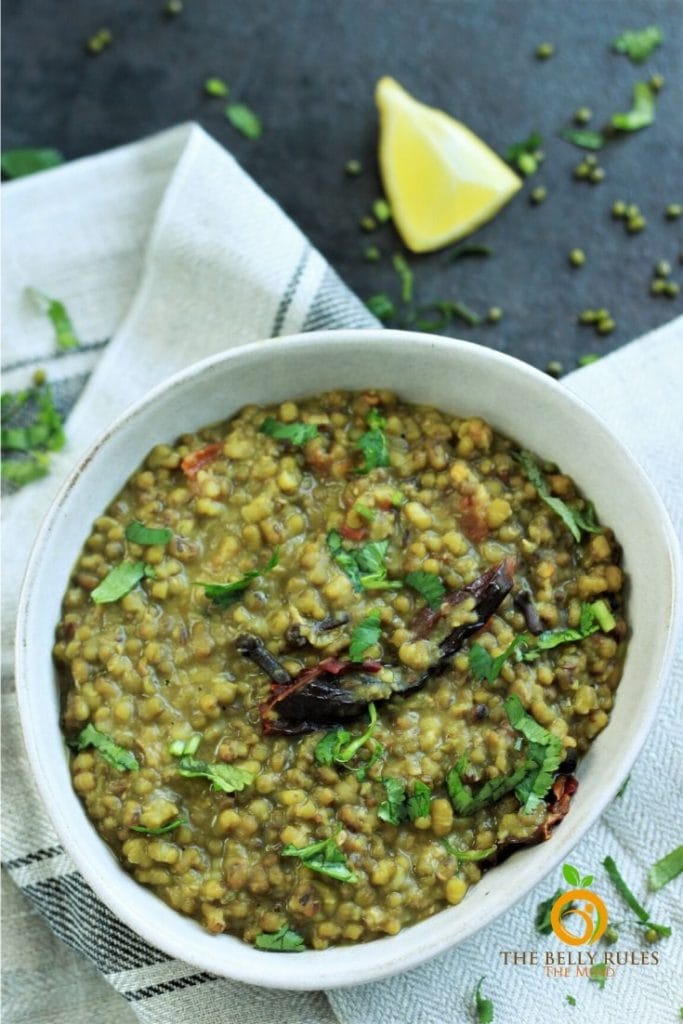 green moong dal recipe