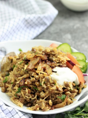 instant pot mujadara recipe