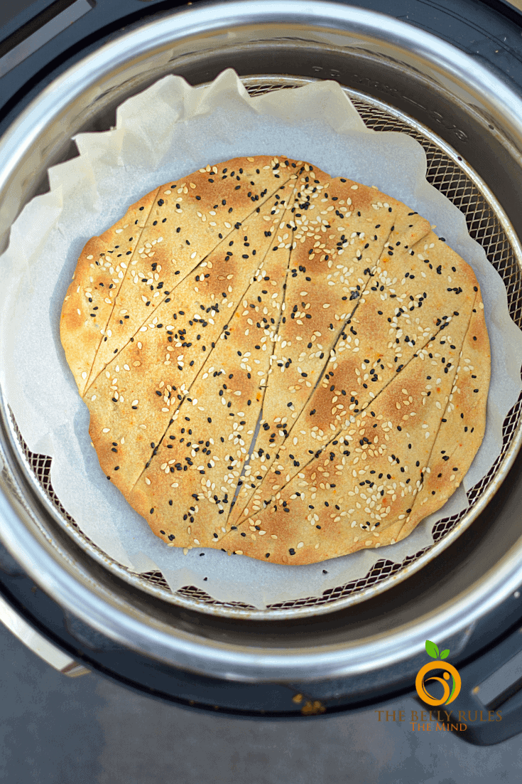 air fryer lavash chips / crackers