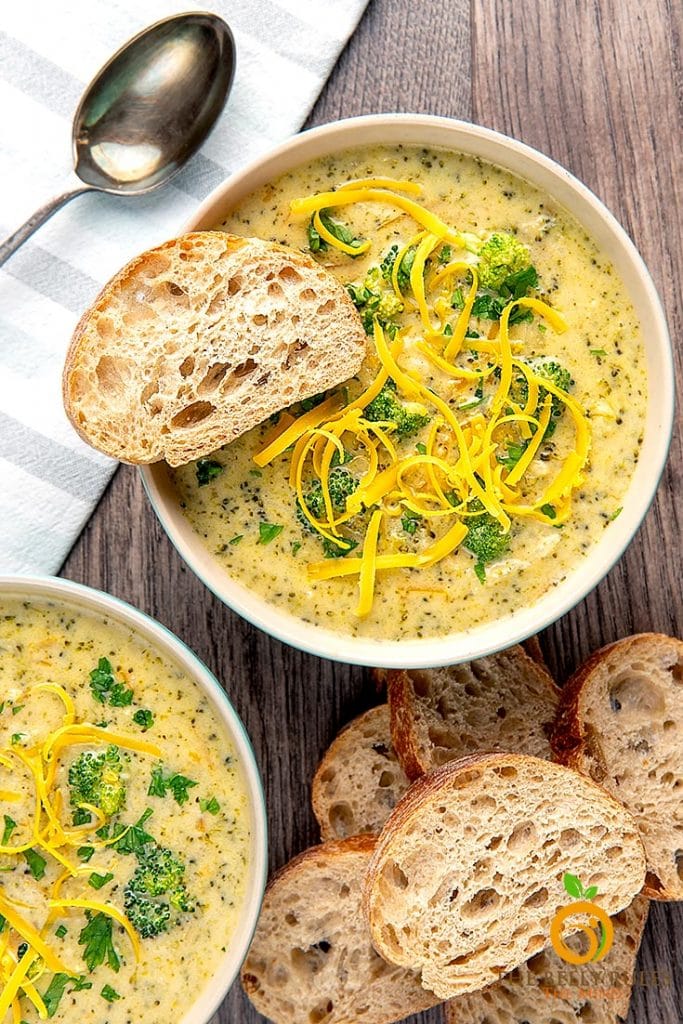 broccoli cheese soup recipe