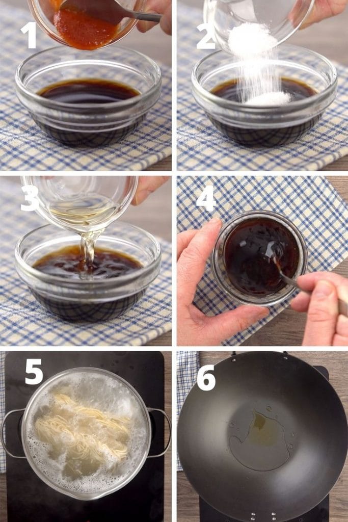vegetable hakka noodles step by step instructions