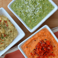  Home-made Hummus Trio