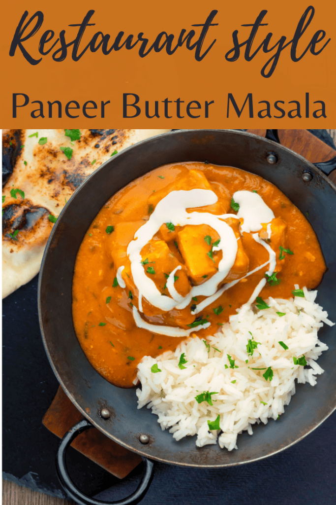 Restaurant Style Butter Paneer / Paneer Makhani