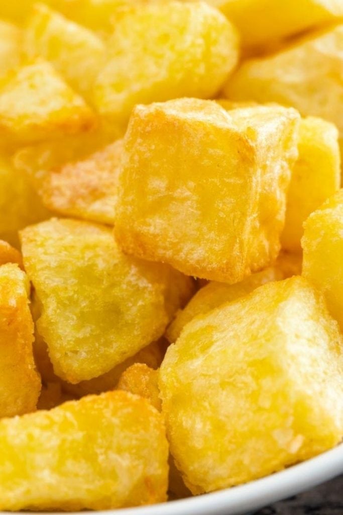 Patatas Bravas with homemade Salsa Bravas/ Spanish Potatoes