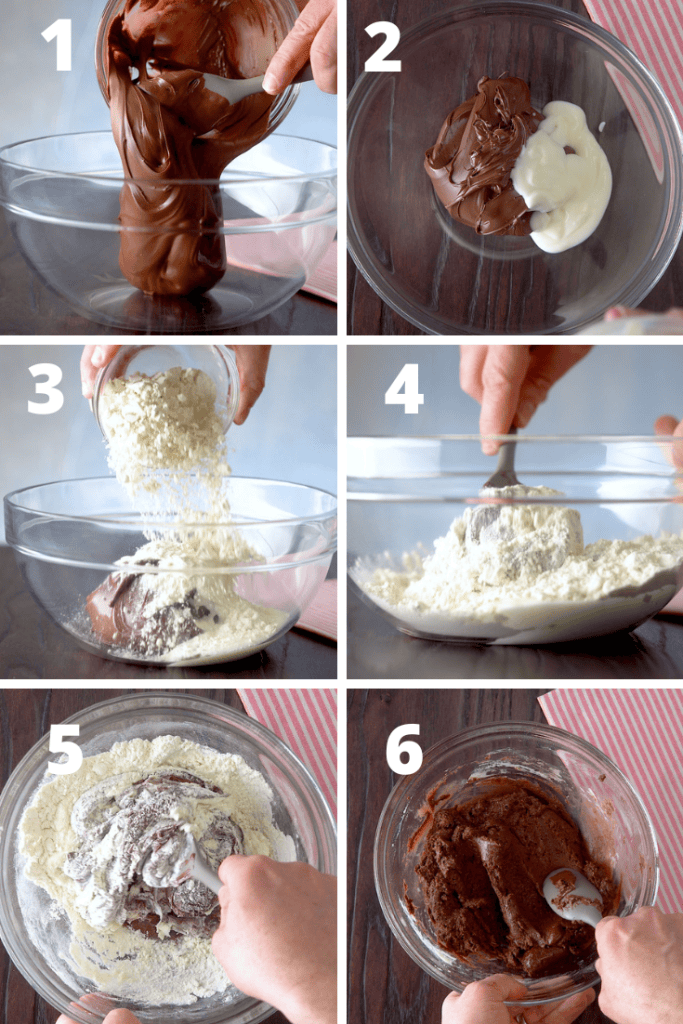 how to make nutella cookies step by step instructions