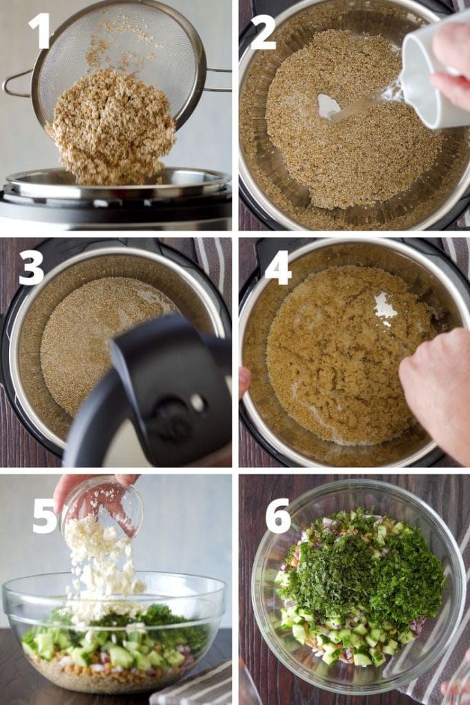 Jennifer Aniston salad step by step instructions