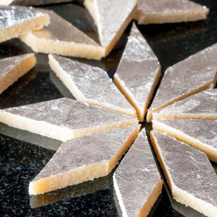 Kaju katli recipe