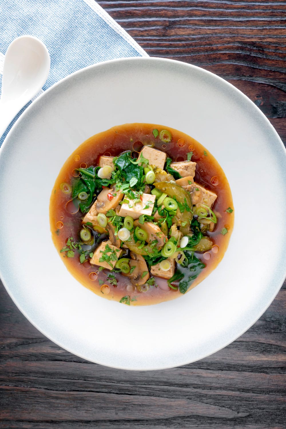 Instant Pot Tofu Soup