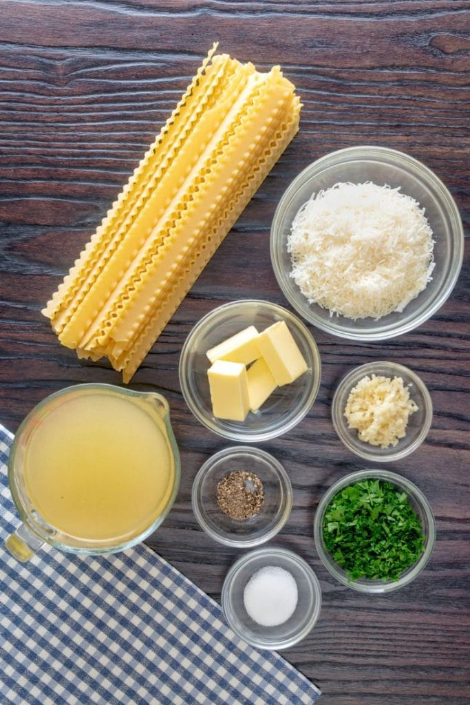 Instant pot buttered noodles recipe ingredients