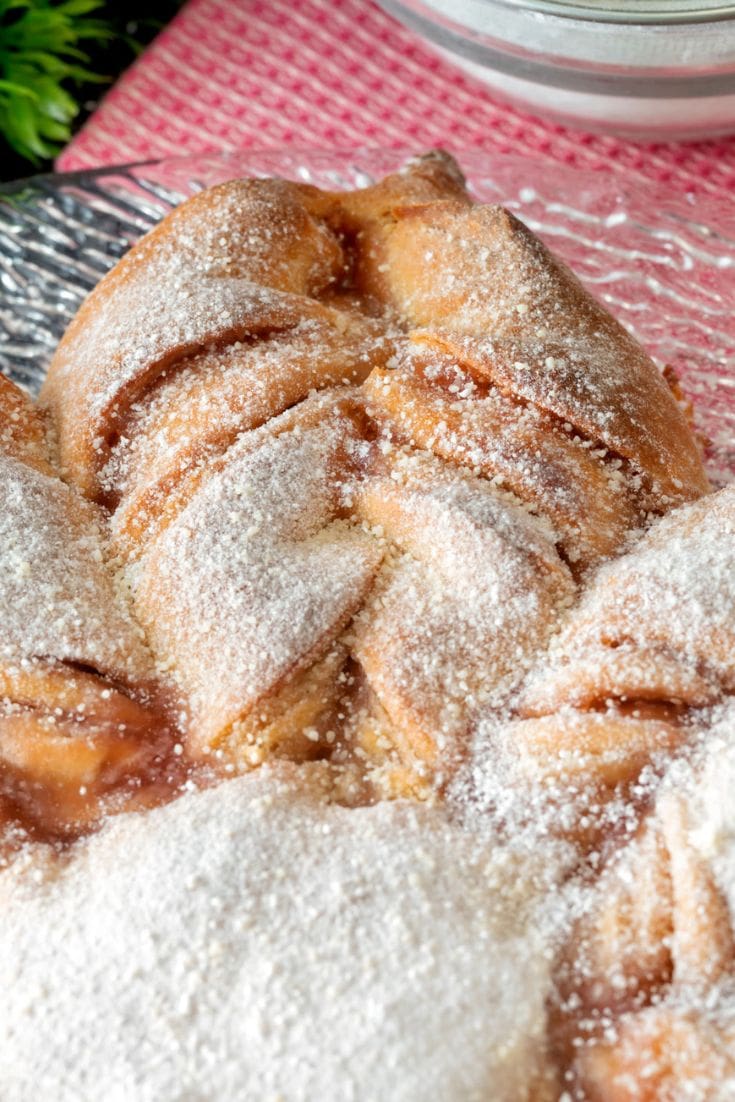 twisted star bread