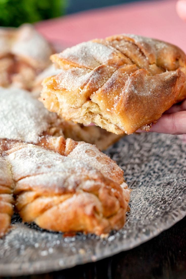 twisted star bread
