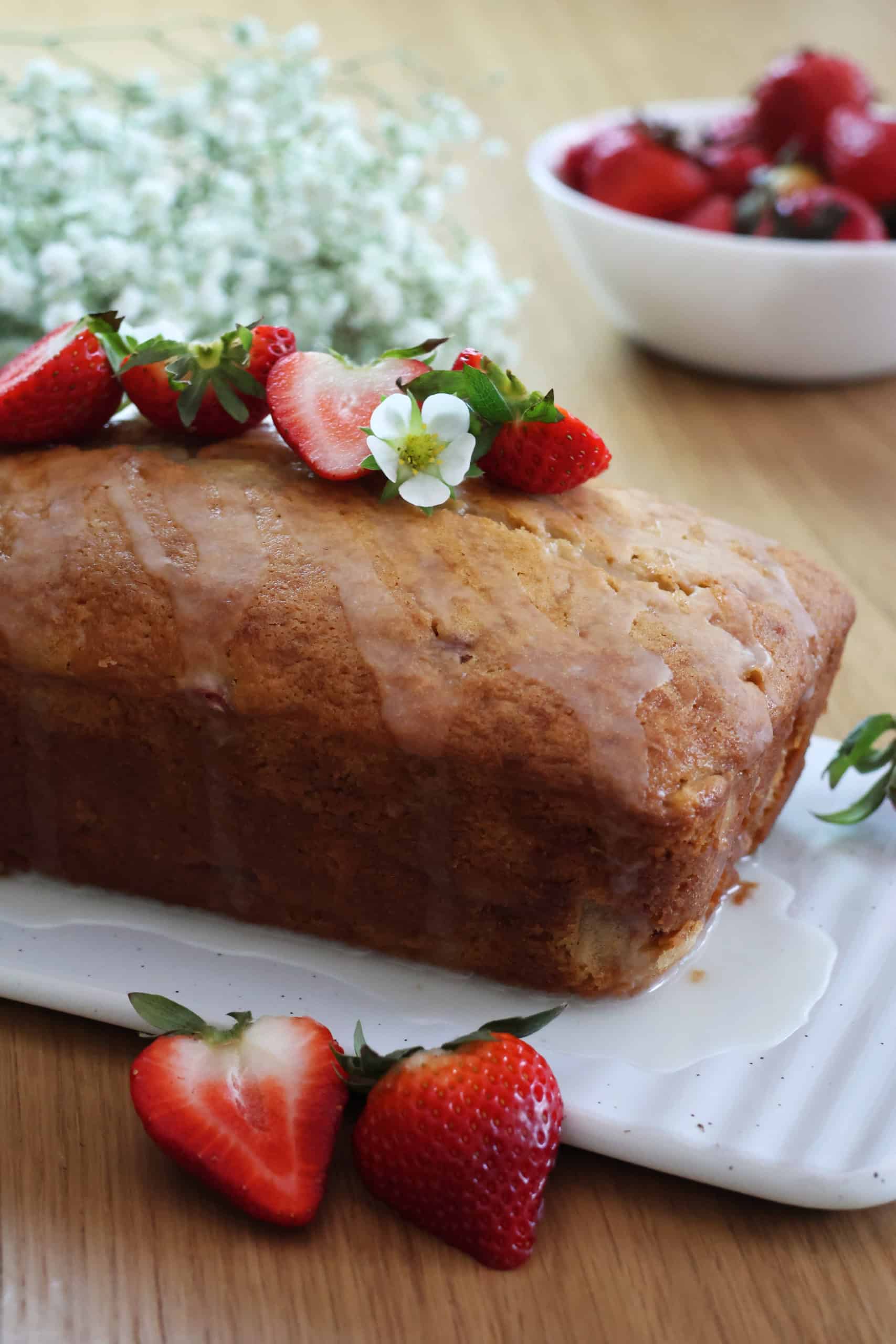 Strawberry Pound Cake