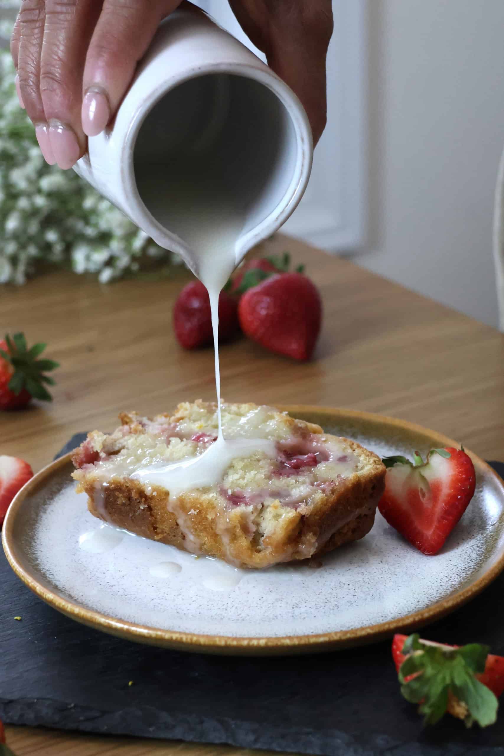 Our easy, eggfree strawberry pound cake is a homemade treat perfect for your next tea party, laid-back brunch, or whenever that sweet tooth tickles your tastebuds. Sharing the secrets to a perfectly moist crumb, perfect glazing plus tips to make a flawless crack free cake. Let's dive into creating this berrylicious delight that'll make you the talk of town!