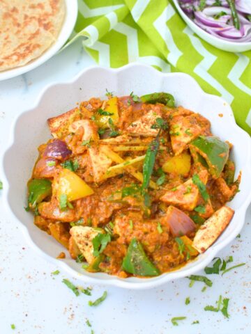 Kadai paneer recipe at home