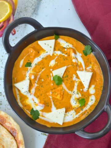 Creamy Shahi paneer recipe