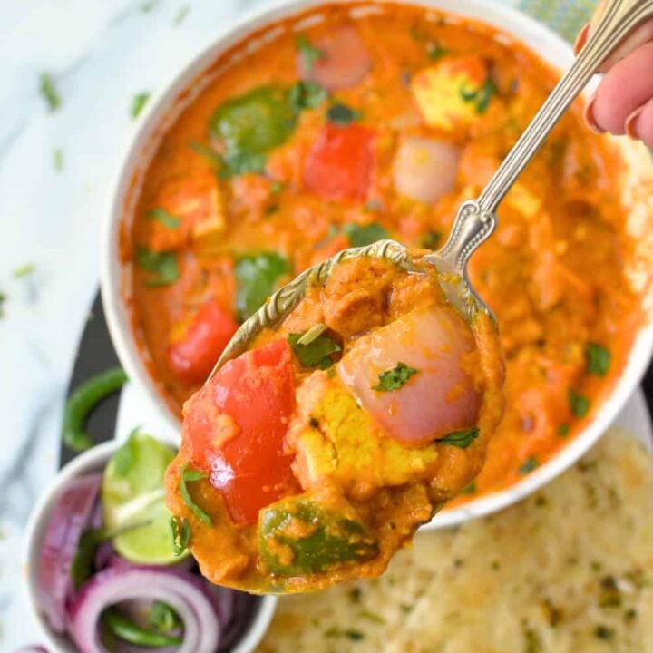 Stove top Paneer tikka masala recipe