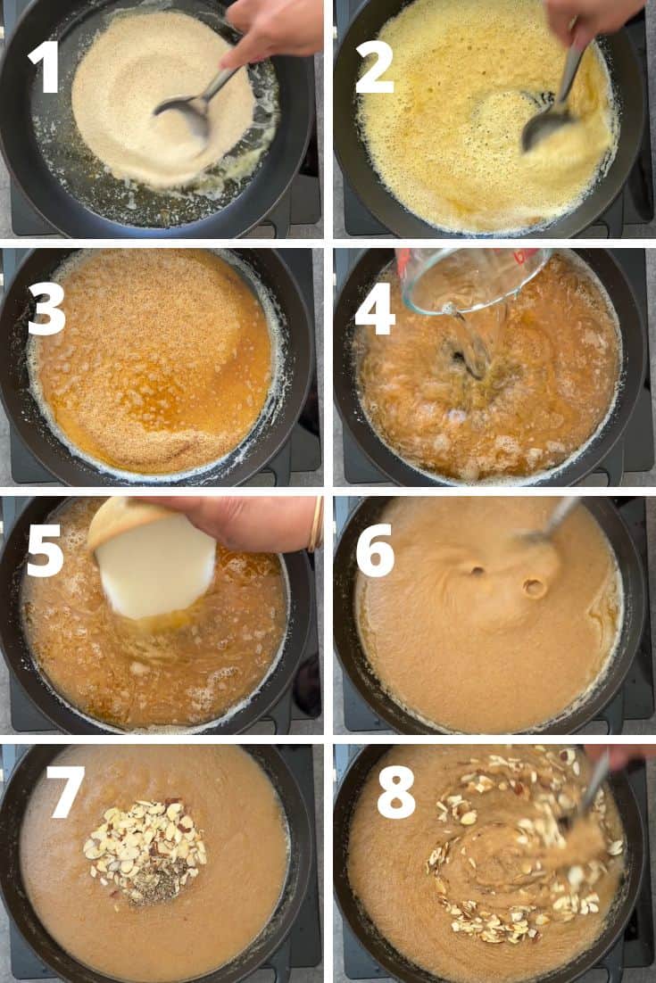 How to make Sooji Halwa