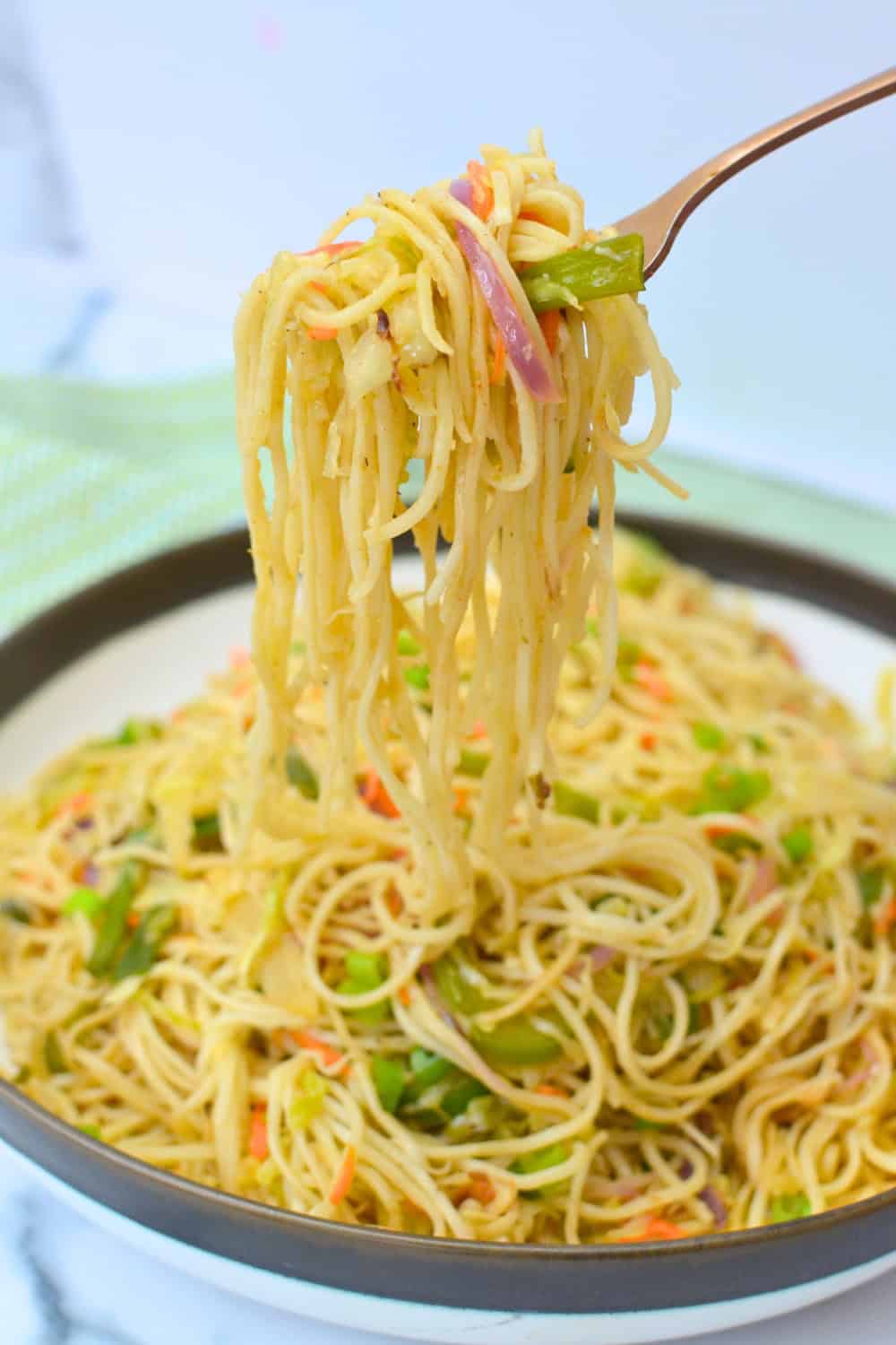 street style Hakka noodle recipe