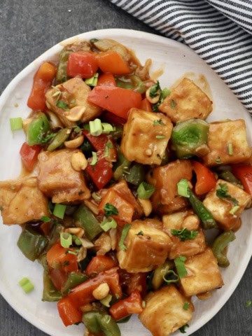 Kung pao tofu