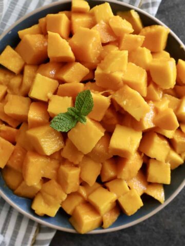 How to cut a Mango